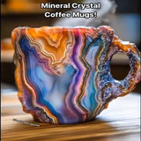 Color Crystal Coffee Resin Mug