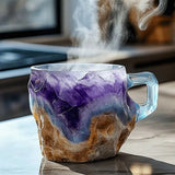 Color Crystal Coffee Resin Mug