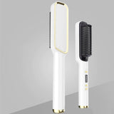Professional Hair Straightener Brush | Smooth Styling